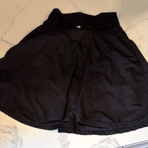 Buffbunny Small Black Athletic Skort with Built-In Shorts